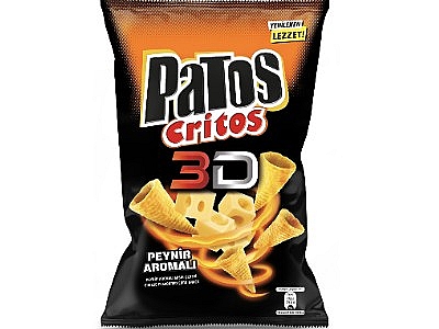 Patos Critos Peynir Aromalı Mısır Çerezi