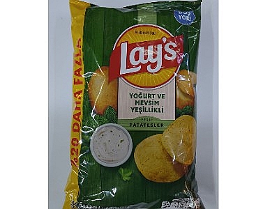 Lays Yoğurt Ve Mevsim Yeşillikli