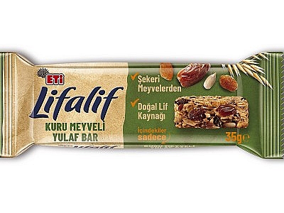 Eti Lifalif Kuru Meyveli Yulaf Bar