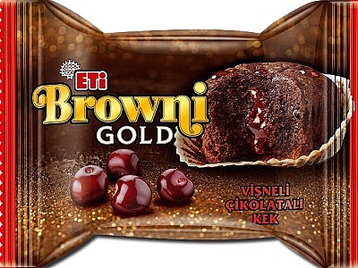 Eti Browni Gold Vişneli Kek