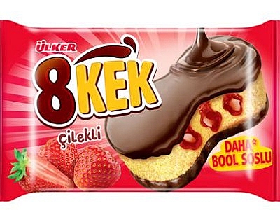 Ülker 8Kek Çilekli