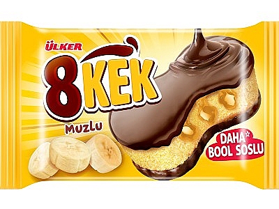 Ülker 8Kek Muzlu 