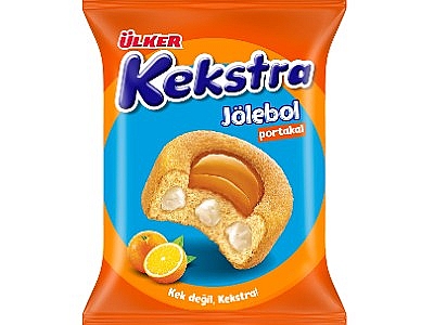 Ülker Kekstra Jölebol Portakallı Kek