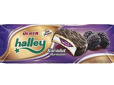 Ülker Halley Karadutlu Soslu Bisküvi