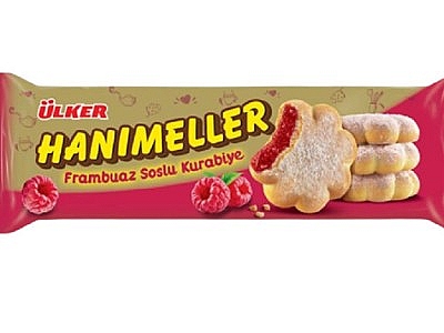 Ülker Hanımeller Frambuaz Soslu Kurabiye 