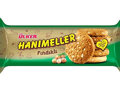 Ülker Hanımeller Kavrulmuş Fındıklı Kurabiye 