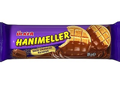 Ülker Hanımeller Sütlü Çikolatalı Kurabiye 
