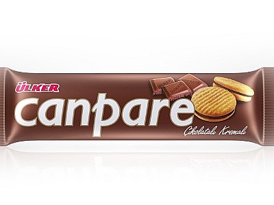 Ülker Canpare Çikolatalı Kremalı Bisküvi