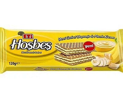 Eti Hoşbeş Muz Kremalı Gofret