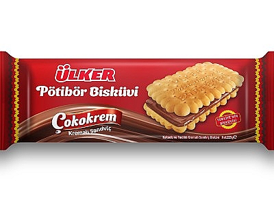 Ülker Petibör Bisküvi Çokokrem Sandviç 