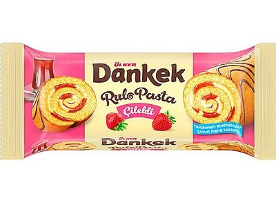 Ülker Dankek Rulo Pasta Çilekli 