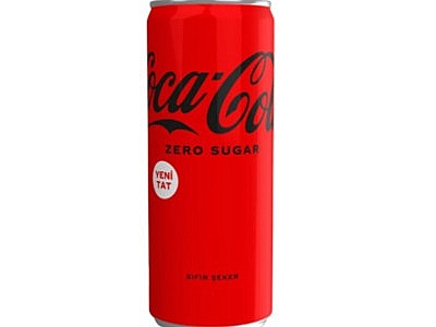 Coca Cola Teneke Şekersiz 