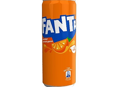Fanta Teneke Portakal Aromalı 