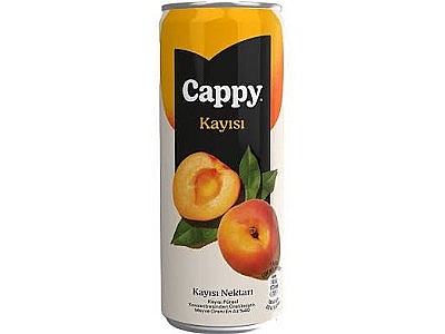 Cappy Kayısı Teneke