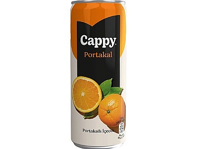 cappy Portakal Teneke